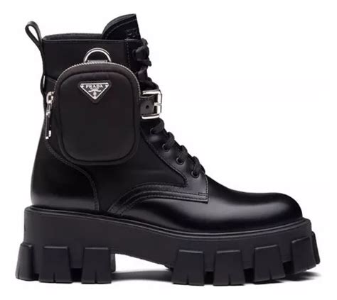 botas negras prada mujer